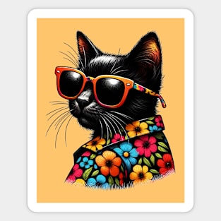 The coolest cat on Songkran Day Magnet